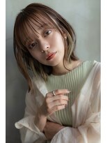 ブエナビスタ(BUENA VISTA)&nbsp;【BUENAVISTA】大人かわいい前髪ボブ/インナーカラー/イルミナ