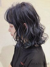 アーサス バイ ヘッドライト 津田沼店(ursus by HEADLIGHT) シルバーアッシュ×ミディアムウェーブデジタルパーマミニウルフ