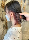 *インナーカラー*ピンクバイオレット*