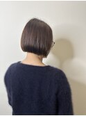 ニュアンスカラー×大人ショート