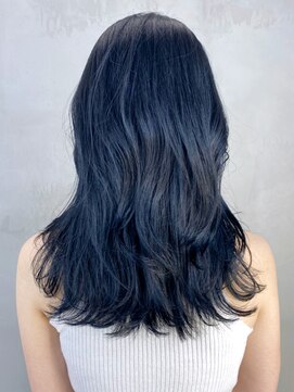 アイティー バイ アルバム 浦和店(IT by ALBUM) ブルーブラック_ショコラアッシュヘルシースタイル_ba410921