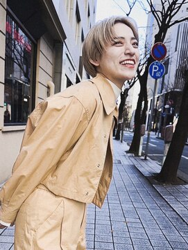 メリケンビューティーパーラー コウベ(MERICAN BEAUTY PARLOR KOBE) 似合わせカットイメチェン小顔前髪ハイトーンショート