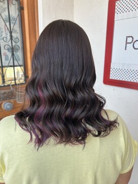 パディントン(Paddington) チラ見せ個性☆アレンジしても可愛いインナーツートーンカラー☆