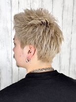 プレミアムバーバー 表参道店(PREMIUM BARBER produce by HIRO GINZA) ハイトーンスパイキーショート