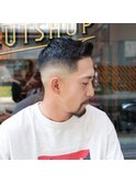 フェードカット サイドバック