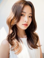 ソア 渋谷(soar)&nbsp;ロングヘア韓国ヘアレイヤーカット小顔カット2wayバング