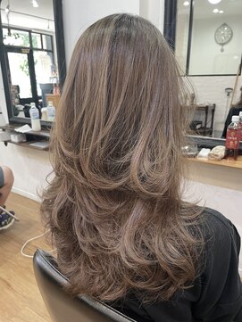 ジブドオブジェ(Jib d'obj) 八尾/ハイライト/髪質改善/酸性ストレート/バレイヤージュ