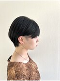 ツーブロックショート/刈り上げ女子/ハンサムショート