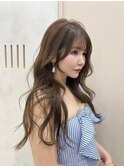 髪質改善＊韓国風カールフェミニンロング＊美髪【Zina難波】