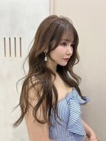 ジーナ 難波(Zina)&nbsp;髪質改善＊韓国風カールフェミニンロング＊美髪【Zina難波】