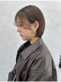 丸みショートボブ
