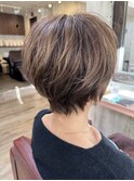 ショート/ハイライト/白髪ぼかし