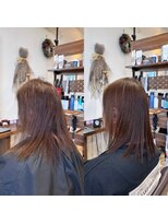 ゴデーレ(GODERE)&nbsp;ぷつっとボブディマロンベージュ＊髪質改善縮毛矯正＊ツヤ髪