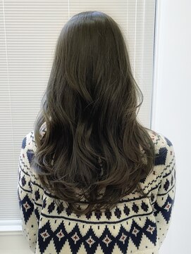 ヘアーアイスカルテット(HAIR ICI QUARTET) 透明感ブリーチなしアッシュカラー韓国風艶感グレージュ