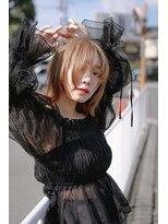 ヴォーチェ フォーヘアー(VOCE for hair)&nbsp;レイヤーボブ×ベージュカラー