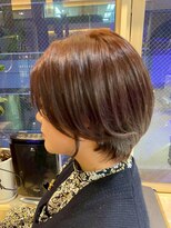 ヘアリゾート粋 ティガ 池袋店(tiga)&nbsp;ショートカット/ナチュラルブラウン