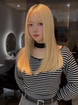 ジーナ 福岡天神(Zina) 韓国風ヘア/ハイトーン髪質改善天神大名