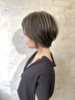 オーロ(ORO) 大人ショート×アンブレラカラー