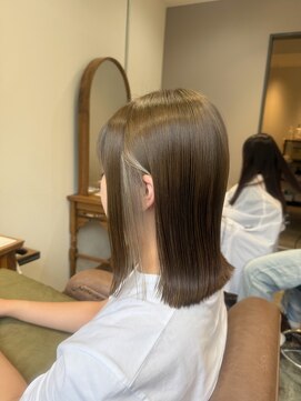 コバルト(Cobalt) ボブ/インナーカラー/グレージュ/佐賀