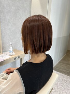 アッシュ 宮前平店(Ash) 艶髪縮毛矯正／ボブ／切りっぱなしボブ