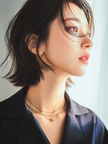 ラベスト キョウト(LOVEST)&nbsp;フェイスレイヤー/外はねボブ/フェイクブラック/大人ボブ