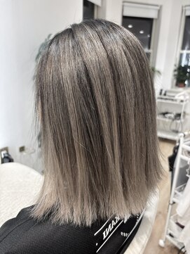 アスフィーダ(A'sfida) ミルクティーベージュエアタッチバレイヤージュ