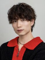 オーシャントーキョーオーバー 渋谷(OCEAN TOKYO OVER) シースルーラウンドマッシュシャドウパーマ