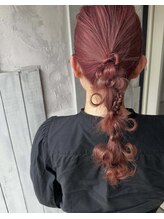 カカフロントオブザミラー(KaKa front of the mirror) 編みおろしヘア