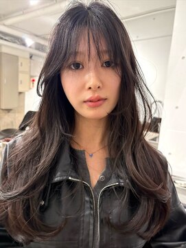 レイヤーカット/ハッシュカット//似合わせカット/／透明感カラー