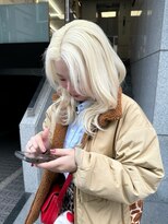 ラ キング(LA KING)&nbsp;黒髪/クラゲヘアー/オリーブグレー/小顔/ココアベージュ/栄