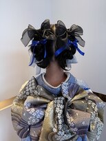 ビファインべクス(Befine becs)&nbsp;個性派さんにオススメ！和装でも似合うヘアセット！