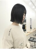 【mayu】ボブ/透明感カラー/縮毛矯正/髪質改善/四条/河原町