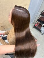 ウリ 横浜(uli) 【NAGOMI指名】オリーブベージュ×艶トリートメント