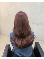 リコヘアー(LiCO HAIR)&nbsp;那覇/イメチェン/ピンクベージュ/アンブレラカラー/前髪