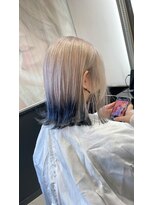 ヘアーデザイン ジェルム(Hair Design germe)&nbsp;めっかわ裾カラー #しのだスペシャル