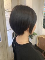 アミュレ ヘア サロン(Amule hair salon)&nbsp;女性らしい丸みショートヘア世田谷美容院ショートが得意