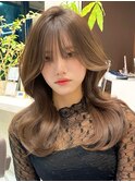 小顔レイヤーカット