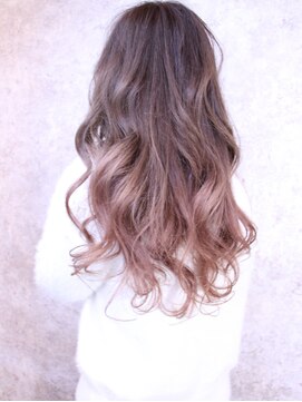 キャアリー(Caary) 福山市 ヘアカラー人気Caary 3Dバレイヤージュグラデーション