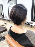 ツヤ髪ショートボブ
