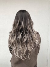 エクステでグラデーションカラー[天文館美容室]