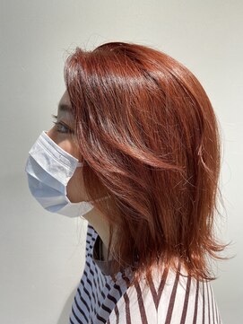 アース コアフュールボーテ ふじみ野店(EARTH coiffure beaute) テラコッタカラー