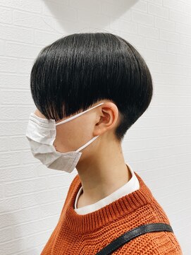 ミミックヘアー(MiMic hair) 刈り上げ前下がりショート！