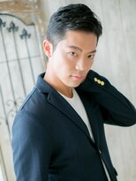 グルーミングサロン バーバー キャッスル 北浦和西口(Grooming salon Barber Castle) ≪mod's men≫七三オールバックでワイルドツーブロックM