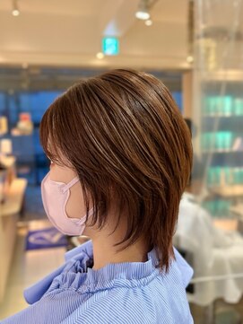 アッシュ 横浜瀬谷店(Ash) 【ショート】やりすぎないバランスウルフヘア