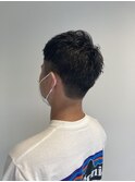 ソフトモヒカン風　刈り上げショート