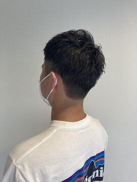 ヘアーサロン フーガ せんげん台店(HAIR SALON fuuga) ソフトモヒカン風　刈り上げショート