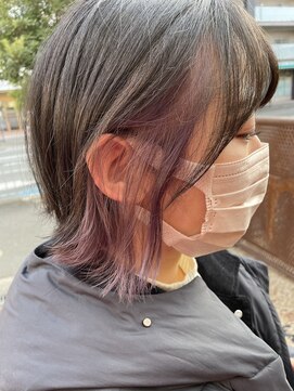 ジュール ドゥJour doux ボブ×インナーカラー