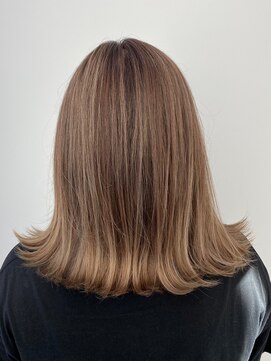 イース バイ アンブルリュクス 北千住(Ease by amble luxe) 前髪/くびれ/イヤリングカラー/イメチェン/ラベンダーカラー