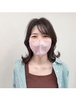 トップヘアー 玉島店(TOP HAIR)&nbsp;TOPHAIR 玉島店/ ぱん》くびれミディ×柔らかアッシュ