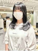 流行☆韓国レイヤーカット×艶髪ブルーブラック【吉祥寺】